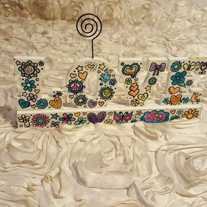 Paper Clip Decor - Love